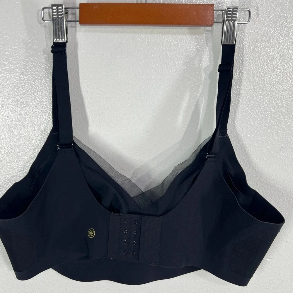 Honeylove Crossover Bra 1X Black Sculpting‎ Support Lift Comfort Shapewear